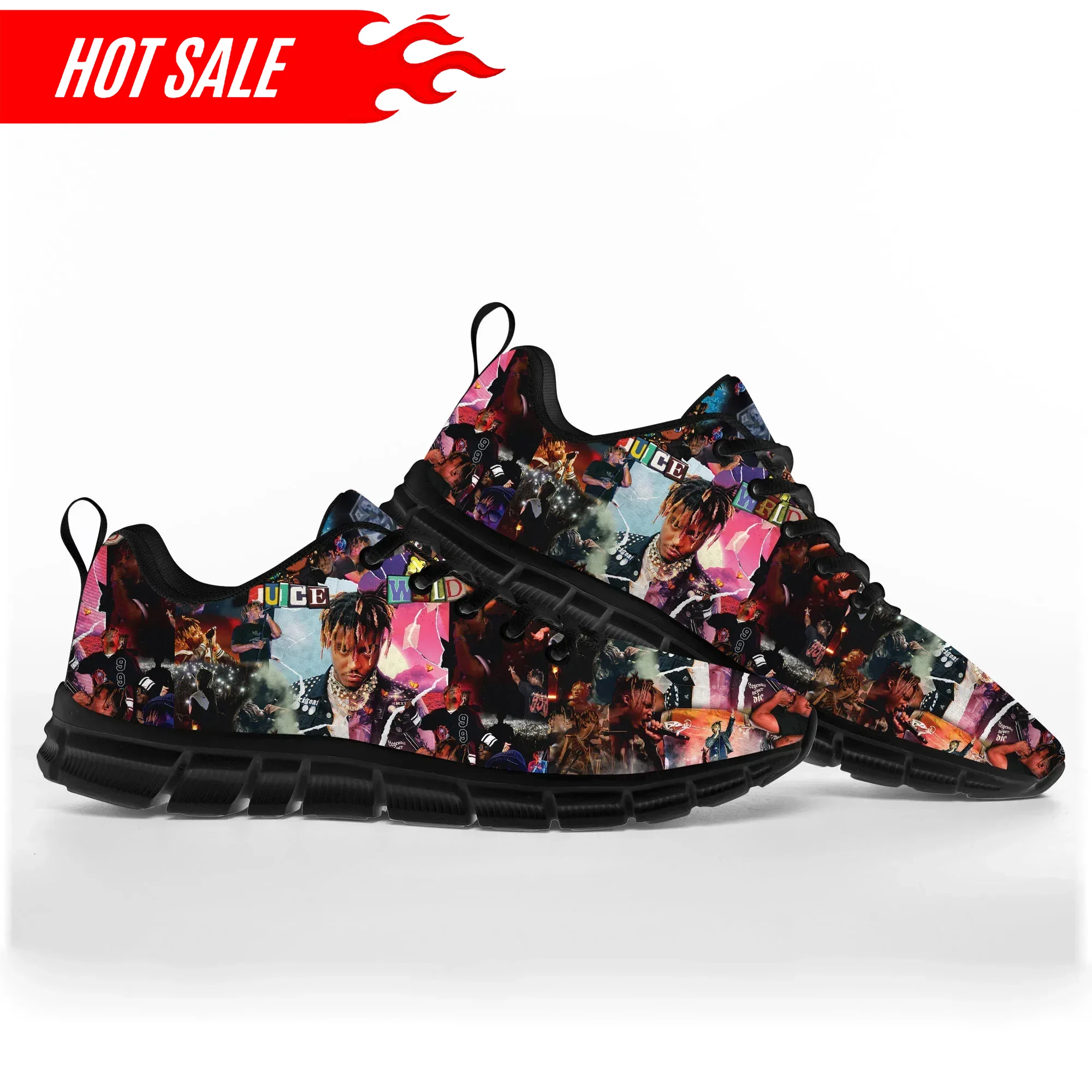 Men'S Shoes Qn - รองเท้าผ้าใบฮิปฮอป Juice Wrld สำหรับผู้ชาย ผู้หญิง วัยรุ่น