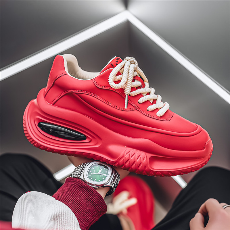 Men'S Shoes For Sale - รองเท้าผ้าใบผู้ชายพื้นหนาระบายอากาศได้ดี กันลื่น รุ่นฮิตประจำฤดูใบไม้ร่วงปี 2026 แฟชั่น ทันสมัย
