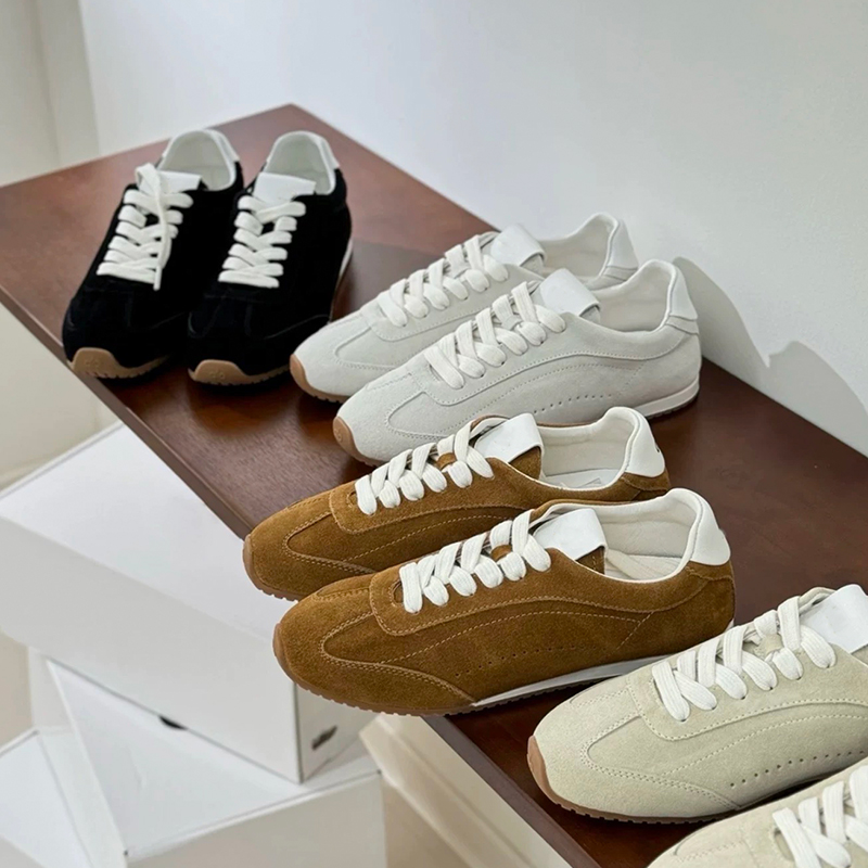 Men Shoes Ecco - รองเท้าลำลองแบบยูนิเซ็กซ์สำหรับผู้หญิง รองเท้าหนังแท้ รองเท้าผ้าใบหนังกลับ รองเท้าผู้ชายแบบผูกเชือก รองเท้าเดินสีขาว รองเท้าดีไซเนอร์สำหรับผู้หญิง