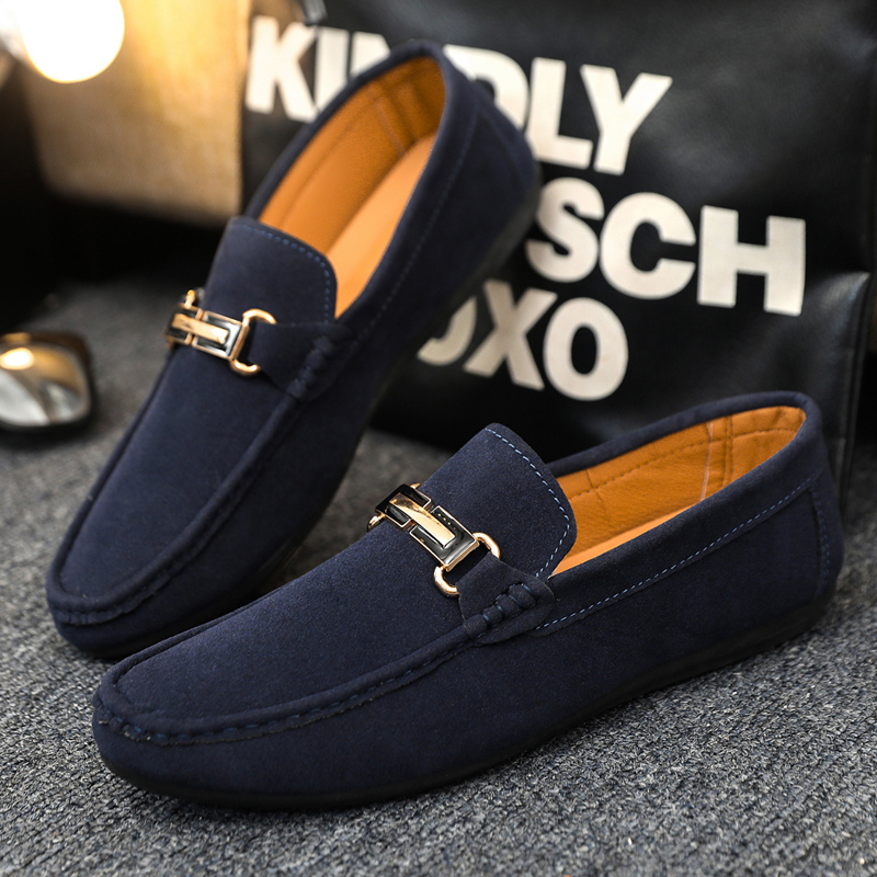 Men'S Shoes For Sale - ขายร้อนรองเท้าลำลองสำหรับชายรองเท้าหนังนิ่มสบายระบายอากาศได้ดีผู้ชายรองเท้าโลฟเฟอร์น้ำหนักเบารองเท้าสำนักงานแบบสวมรองเท้าขับรถผู้ชาย