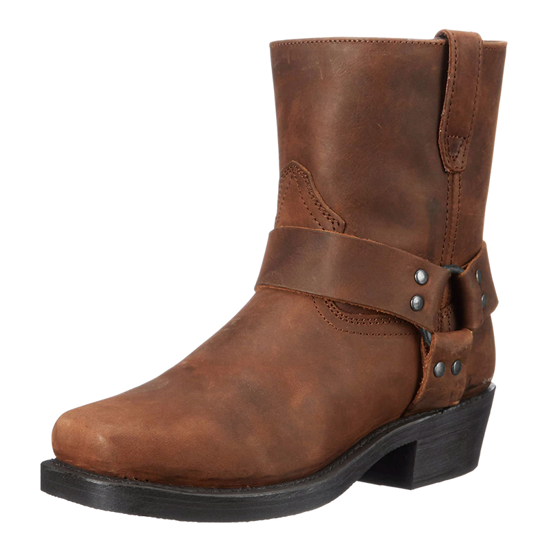 Men Shoes Branded - 2025 ใหม่กลางแจ้งผู้ชาย Western Boots Vintage คาวบอยชายน้ําหนักเบา