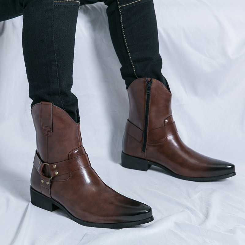 Men Shoes Branded - รองเท้าโลฟเฟอร์ผู้ชาย แบรนด์หรู หนังแท้ ระบายอากาศได้ดี สวมใส่สบาย แบบสวม