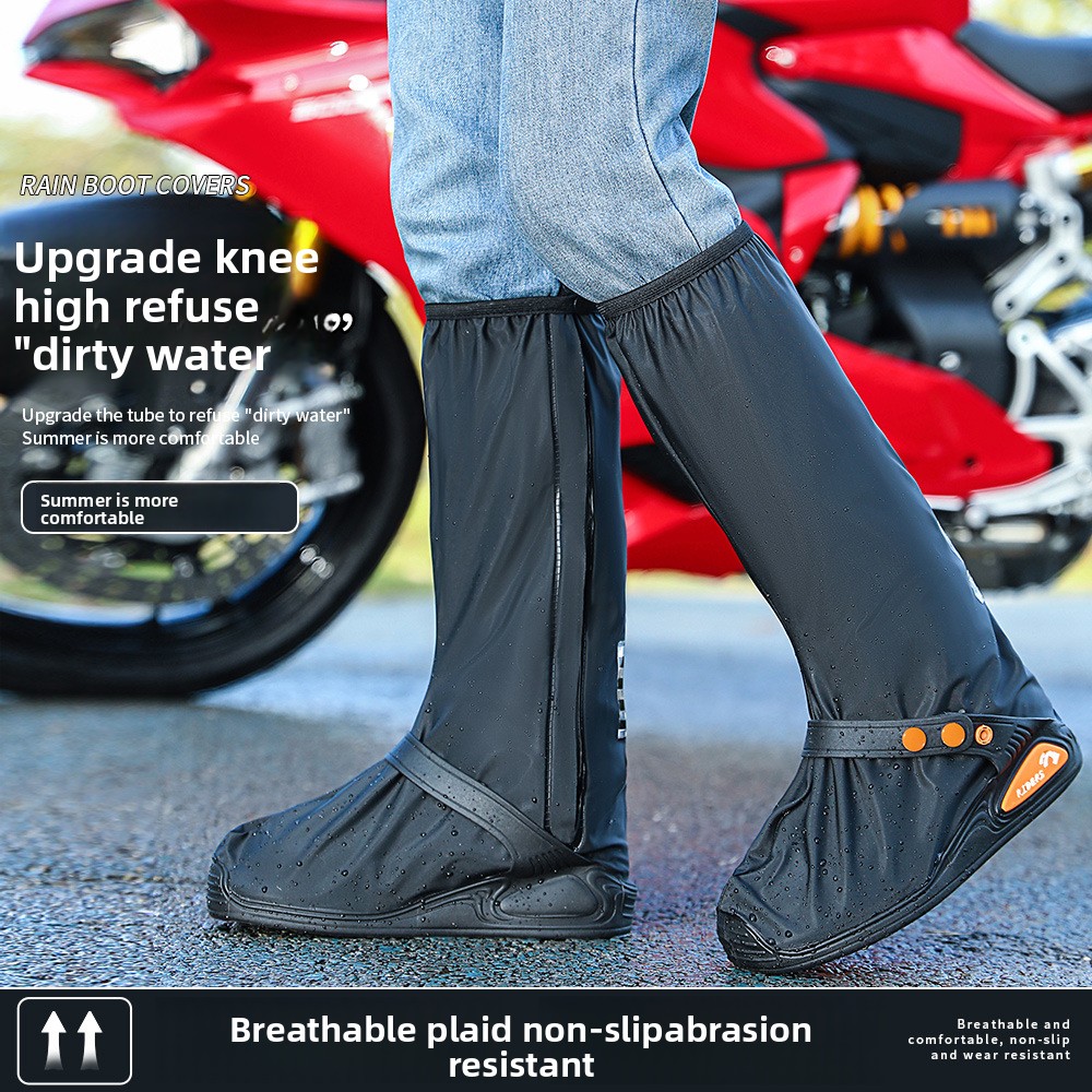 Men'S Shoes Water Resistant - ผ้าคลุมรองเท้ากันฝน,กันน้ํา,หนา,ทนต่อการสึกหรอ,กันลื่น,กันฝนและผ้าคลุมรองเท้ากันหิมะ,ผ้าคลุมรองเท้ากันฝนภายนอก