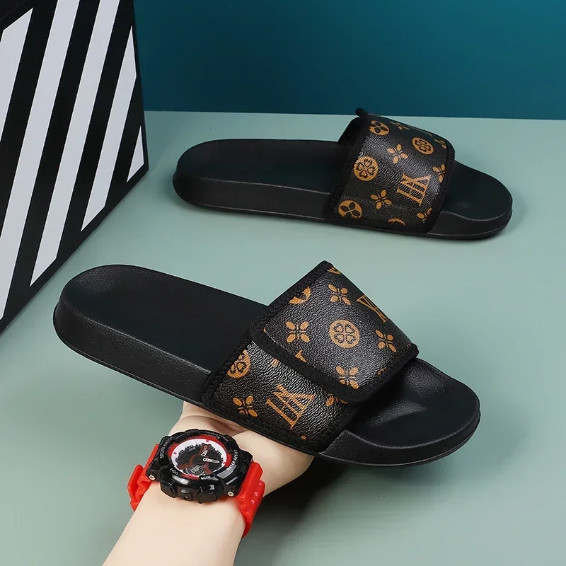 Men'S Shoes For Sale - รองเท้าแตะหนังแท้สำหรับผู้ชาย รองเท้าแตะลำลองใส่สบาย รองเท้าแตะใส่ในบ้าน รองเท้าผู้ชายสำหรับฤดูร้อน ลดราคา รองเท้าแตะหนังแท้ผู้ชาย