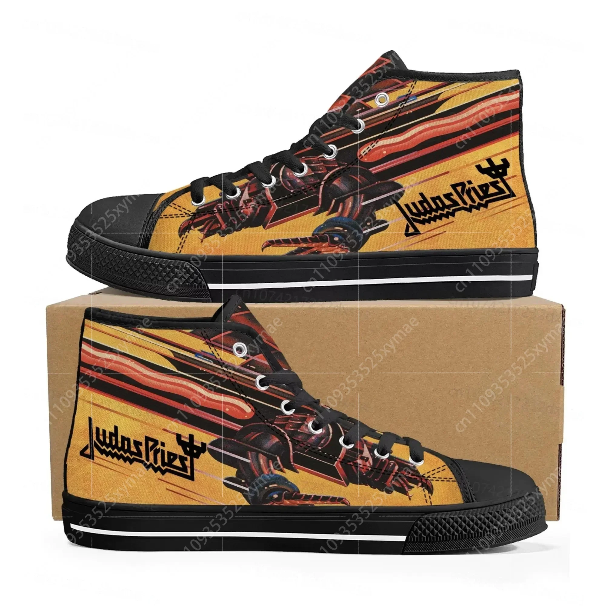 Men'S Shoes Qn - จูดาส พรีสต์ วงร็อคเฮฟวีเมทัล รองเท้าผ้าใบคุณภาพสูง รองเท้าผ้าใบผู้ชาย ผู้หญิง