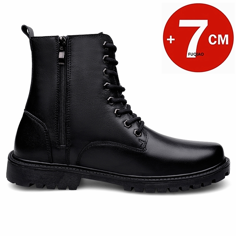 รองเท้าบูทหนังแท้ผู้ชาย บุขนอุ - Men'S Shoes Qn บทวิจารณ์และราคา