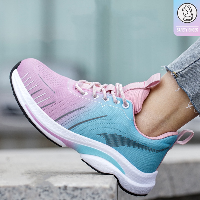 รองเท้าทำงานผู้หญิง ระบายอากาศ - Work Boot Steel Toe บทวิจารณ์และราคา