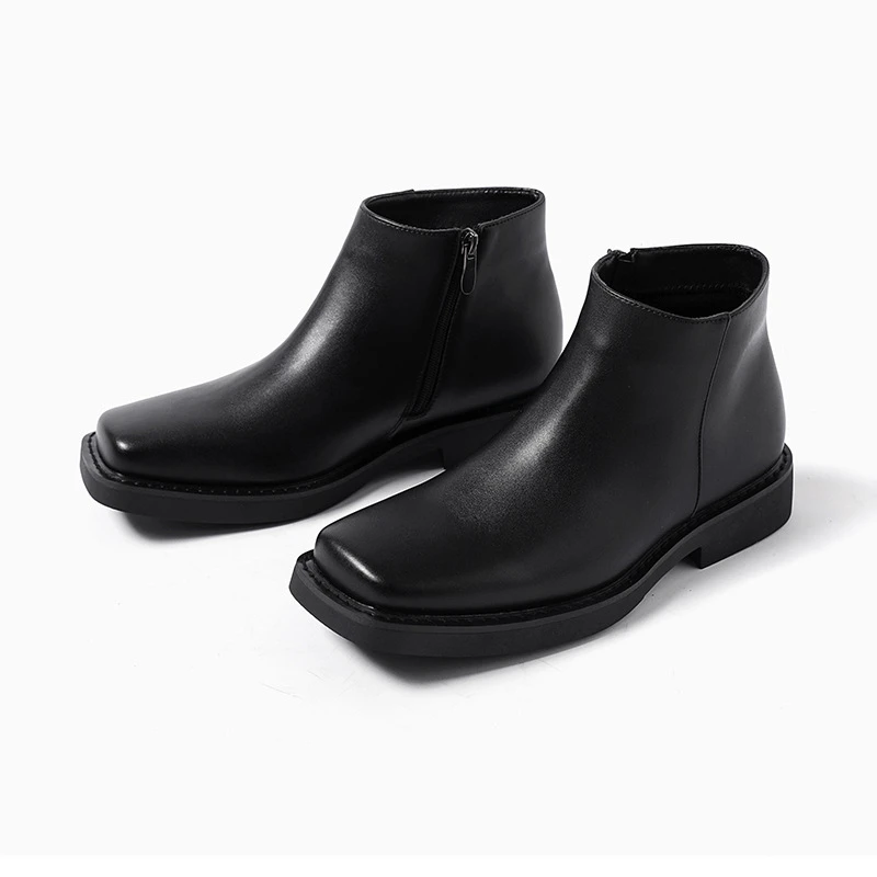 สีดําใหม่แฟชั่นผู้ชายรองเท้าหน - Men'S Shoes Qn บทวิจารณ์และราคา