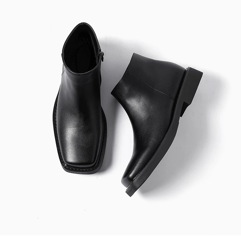 สีดําใหม่แฟชั่นผู้ชายรองเท้าหน - Men'S Shoes Qn บทวิจารณ์และราคา