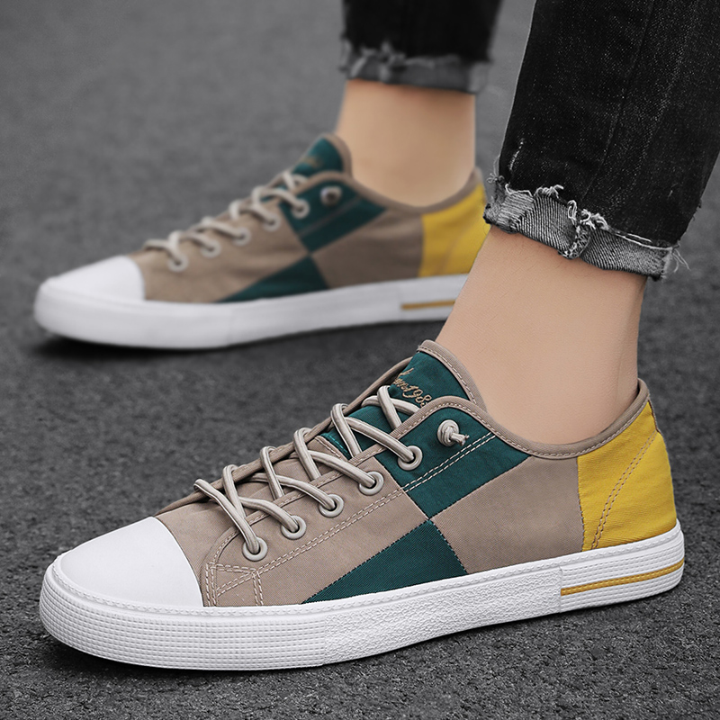 รองเท้าลำลองผู้ชายรองเท้าผ้าใบ - Men Shoes Vans บทวิจารณ์และราคา