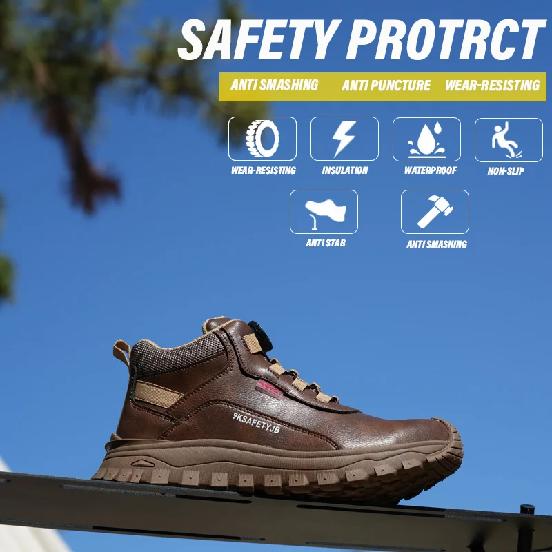 รองเท้านิรภัย 6KV ผู้ชายทันสมั - Men'S Shoes Water Resistant บทวิจารณ์และราคา