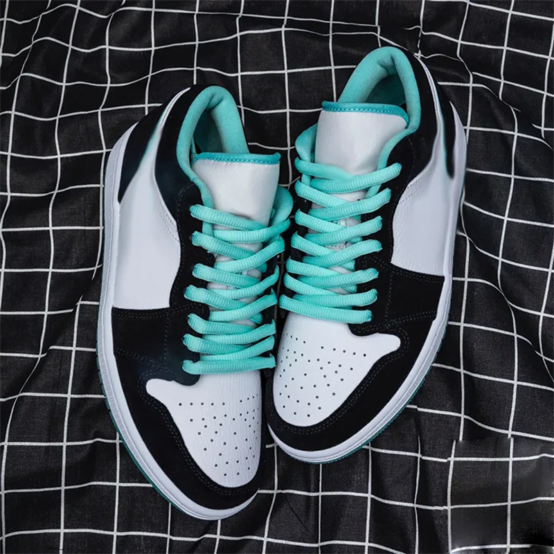 เชือกผูกรองเท้าแบบแบนสีเขียวสว - Men Shoes Men บทวิจารณ์และราคา