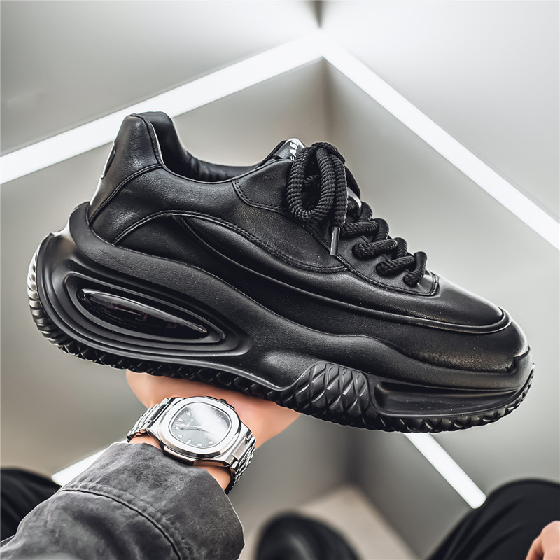 รองเท้าผ้าใบผู้ชายพื้นหนาระบาย - Men'S Shoes For Sale บทวิจารณ์และราคา