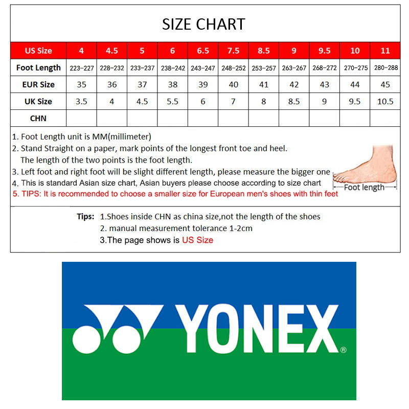 รองเท้าแบดมินตันและเทนนิส YONE - Men'S Shoes Yonex Badminton บทวิจารณ์และราคา