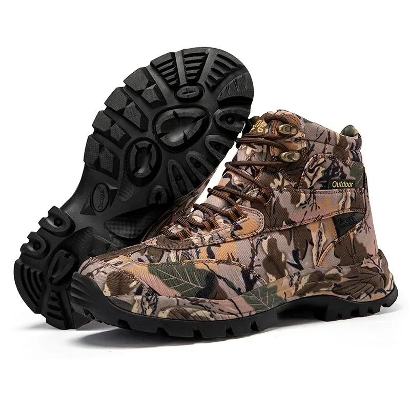ผู้ชาย High TOP Camouflage การ - Men'S Shoes Water Resistant บทวิจารณ์และราคา