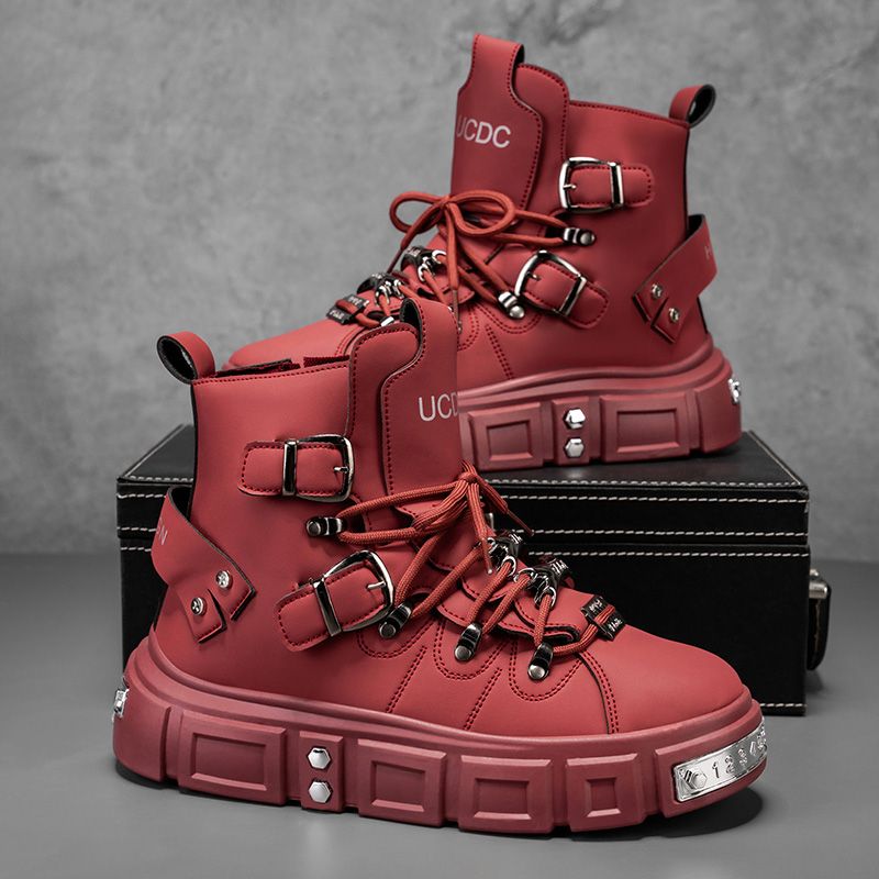 รองเท้าบูทแบรนด์แท้สำหรับผู้ชา - Men Shoes Branded บทวิจารณ์และราคา