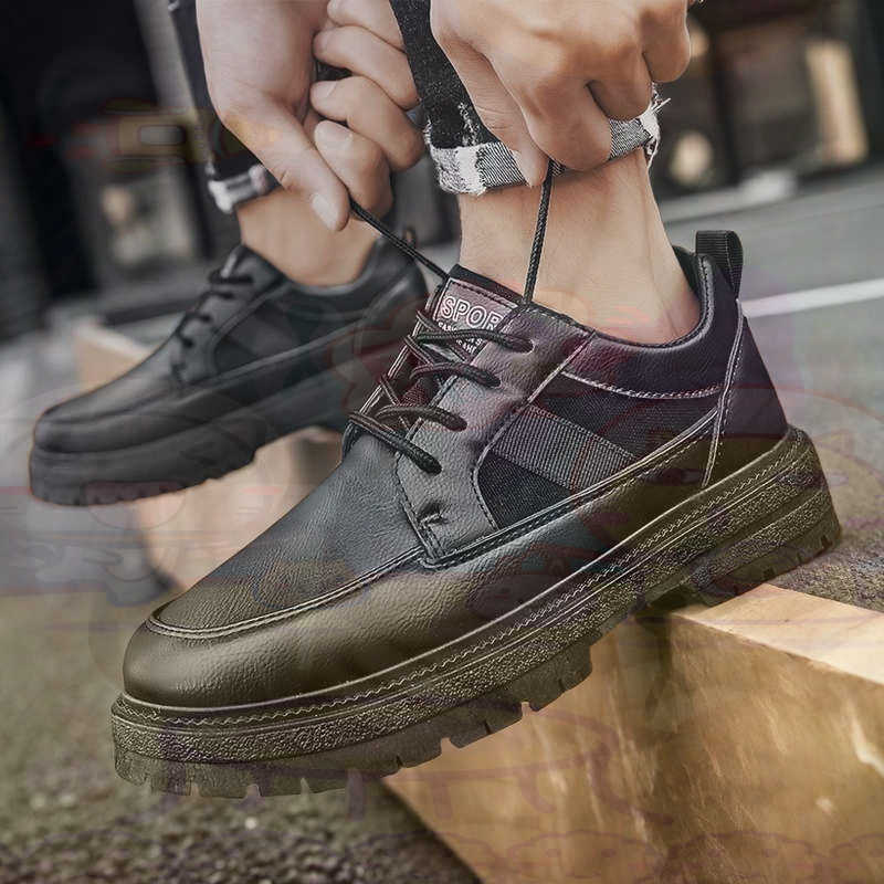 Dark Natural หนังแฟชั่น Traine - Men Shoes White Colour บทวิจารณ์และราคา