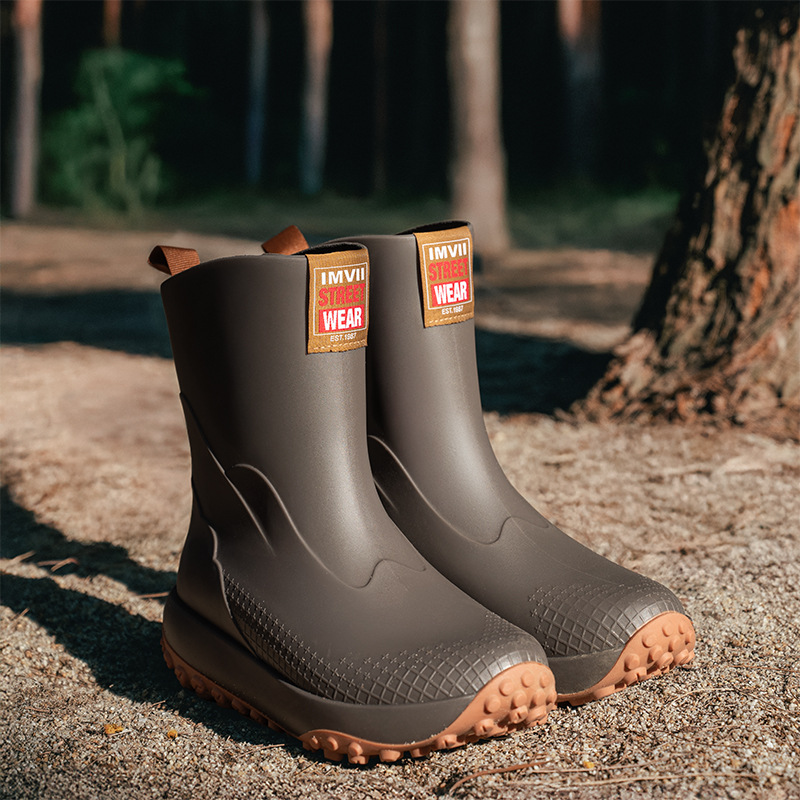 รองเท้ากันน้ำกลางน่องสำหรับผู้ - Men'S Shoes Water Resistant บทวิจารณ์และราคา