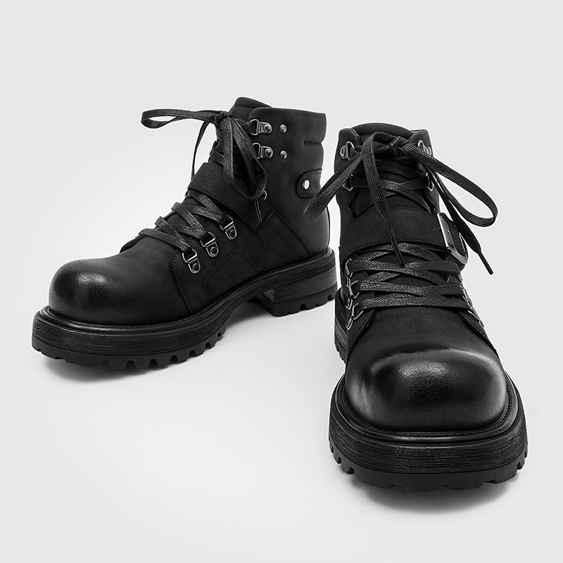 รองเท้าบูทหนังผู้ชาย แบรนด์เนม - Men Shoes Branded บทวิจารณ์และราคา