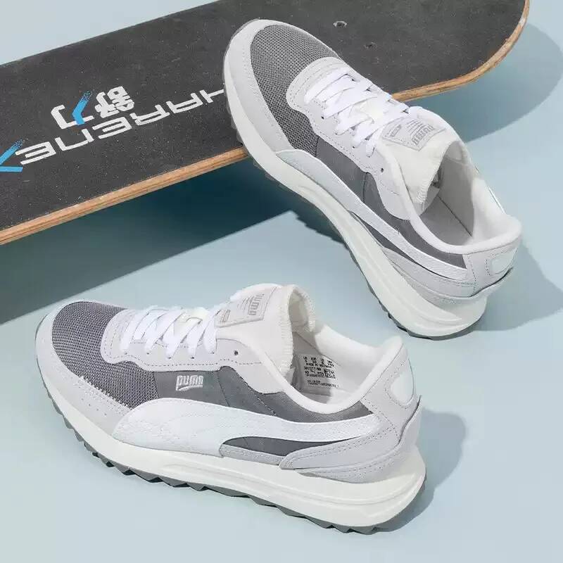 PUMA รองเท้าผ้าใบผู้ชายสีขาวสี - Men'S Shoes Puma Sneakers บทวิจารณ์และราคา