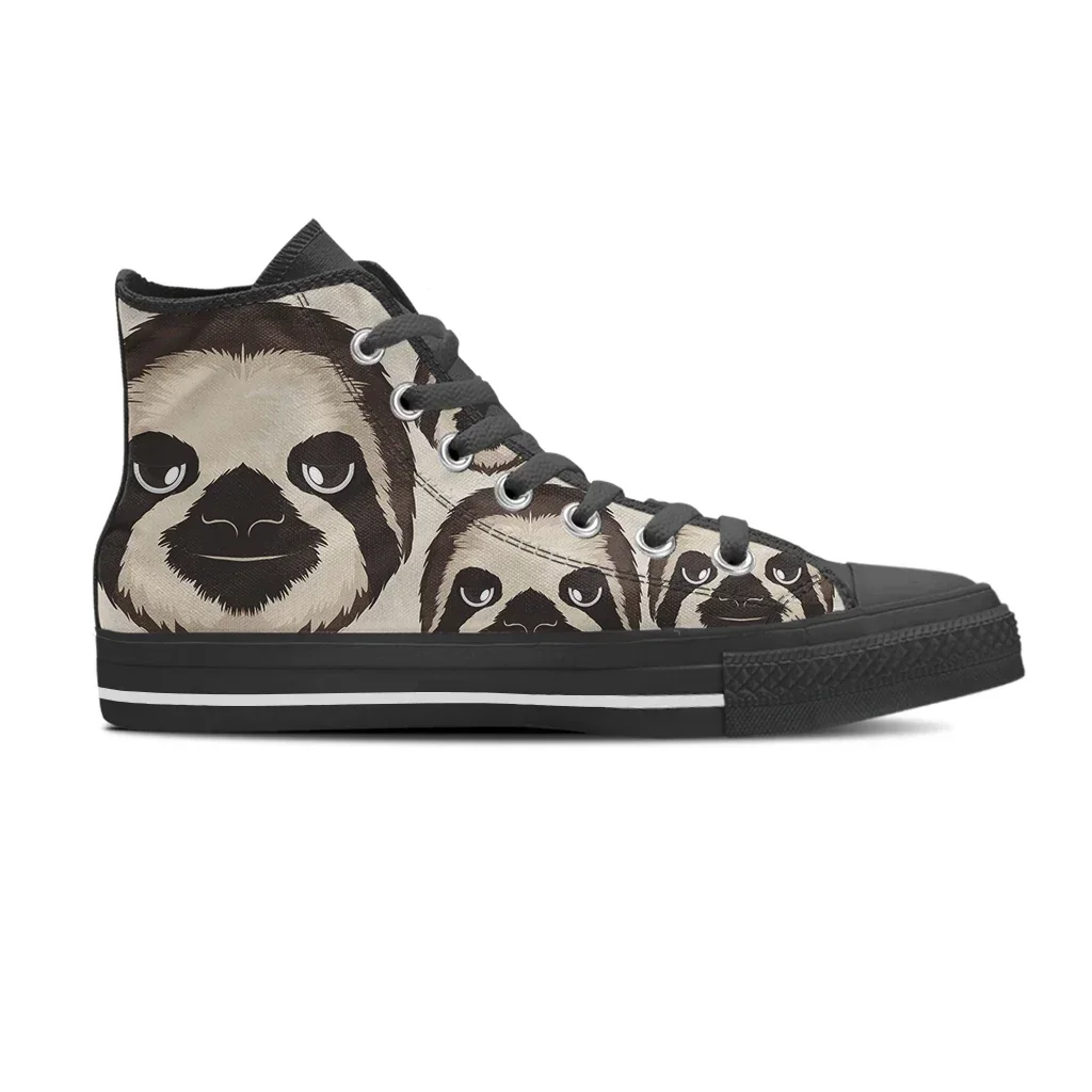 รองเท้าผ้าใบหุ้มข้อสูงลายการ์ต - Men'S Shoes For Sale บทวิจารณ์และราคา