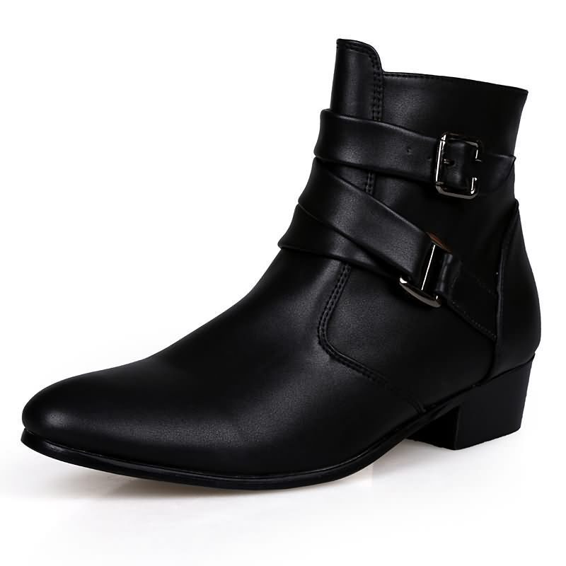 ผู้ชายหรูหรารองเท้าหนังเชลซีรอ - Men Shoes White Colour บทวิจารณ์และราคา