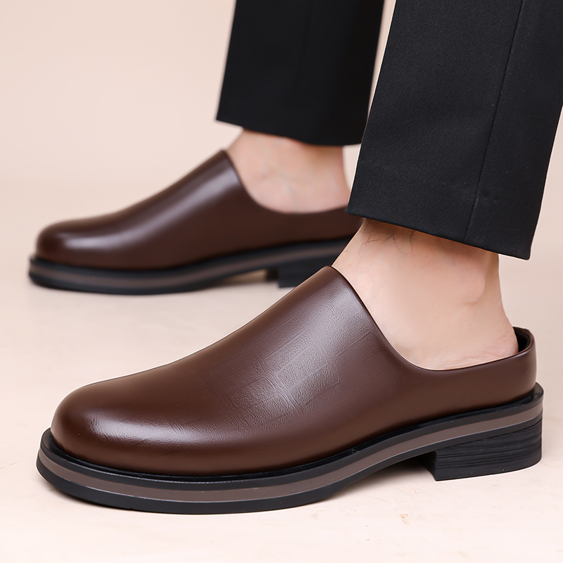 รองเท้าสลิปออนแบบเปิดส้นสำหรับ - Men'S Shoes Qn บทวิจารณ์และราคา
