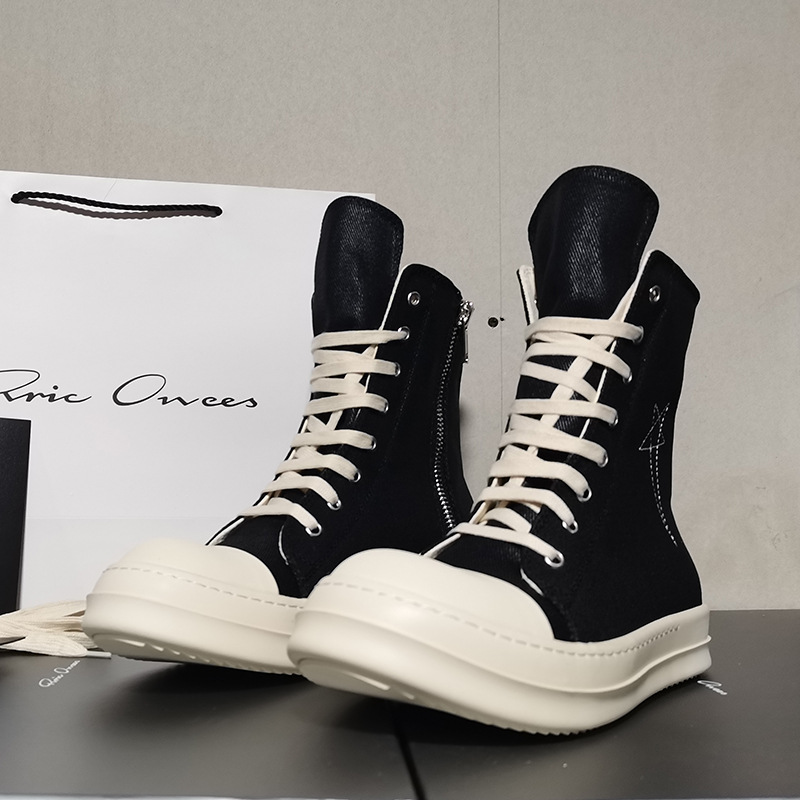 รองเท้าผ้าใบหุ้มข้อทรงสูง ดีไซ - Men Shoes Branded บทวิจารณ์และราคา