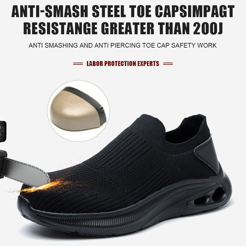 รองเท้าเซฟตี้ผู้ชายแบบระบายอาก - Work Boot Steel Toe บทวิจารณ์และราคา