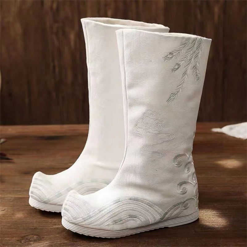 สำหรับทุกเพศรองเท้าผู้ชายผู้หญ - Men Shoes White Colour บทวิจารณ์และราคา