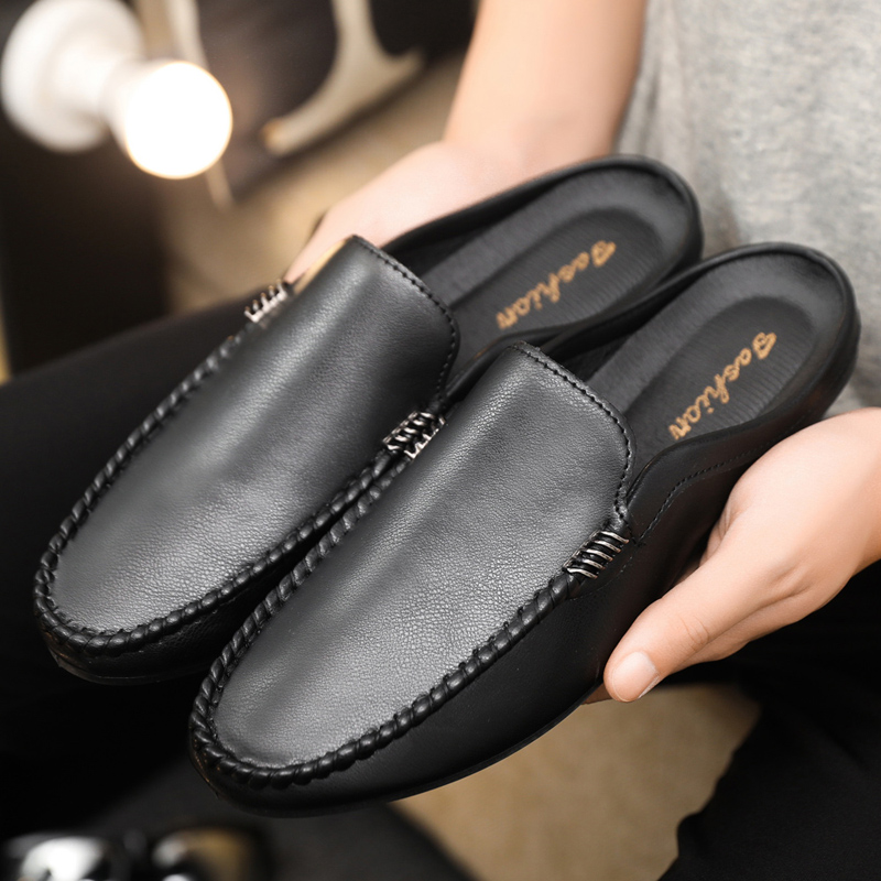 รองเท้าผู้ชายแบบสวมครึ่งเท้า ล - Men'S Shoes For Sale บทวิจารณ์และราคา