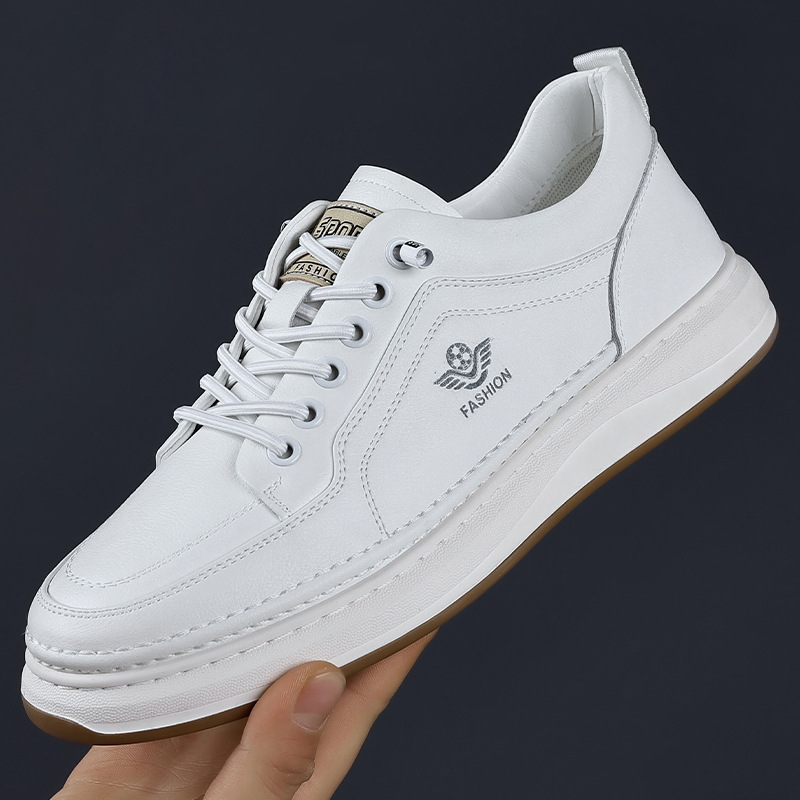 ฤดูใบไม้ผลิฤดูใบไม้ร่วงรองเท้า - Men Shoes White Colour บทวิจารณ์และราคา