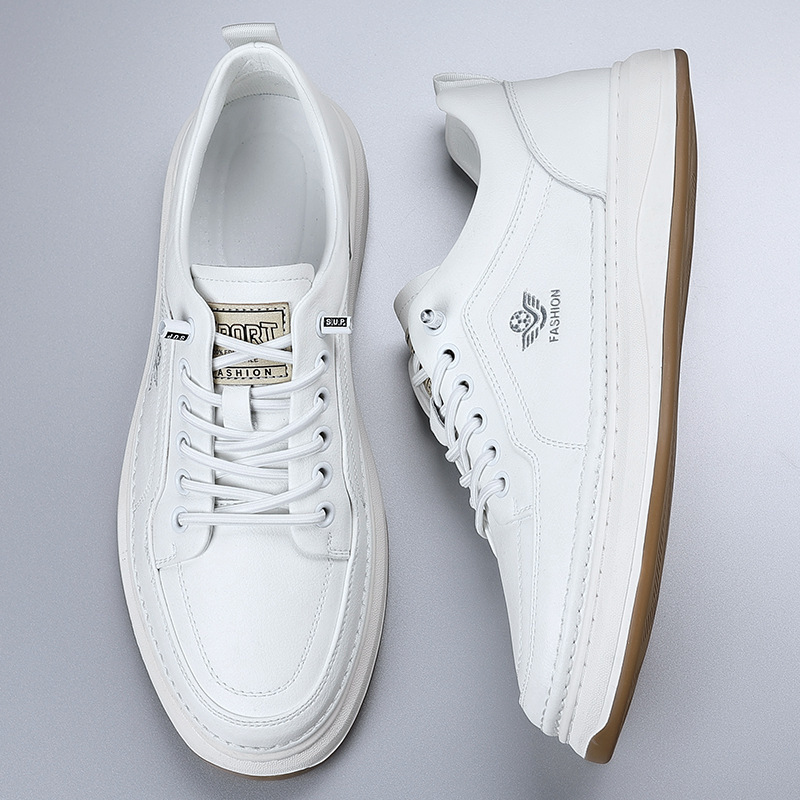 ฤดูใบไม้ผลิฤดูใบไม้ร่วงรองเท้า - Men Shoes White Colour บทวิจารณ์และราคา