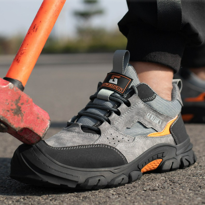 รองเท้าเซฟตี้ผู้ชาย รองเท้าหัว - Work Boot Steel Toe บทวิจารณ์และราคา