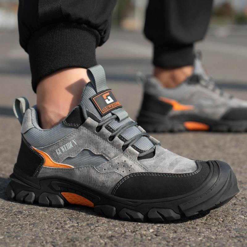 รองเท้าเซฟตี้ผู้ชาย รองเท้าหัว - Work Boot Steel Toe บทวิจารณ์และราคา