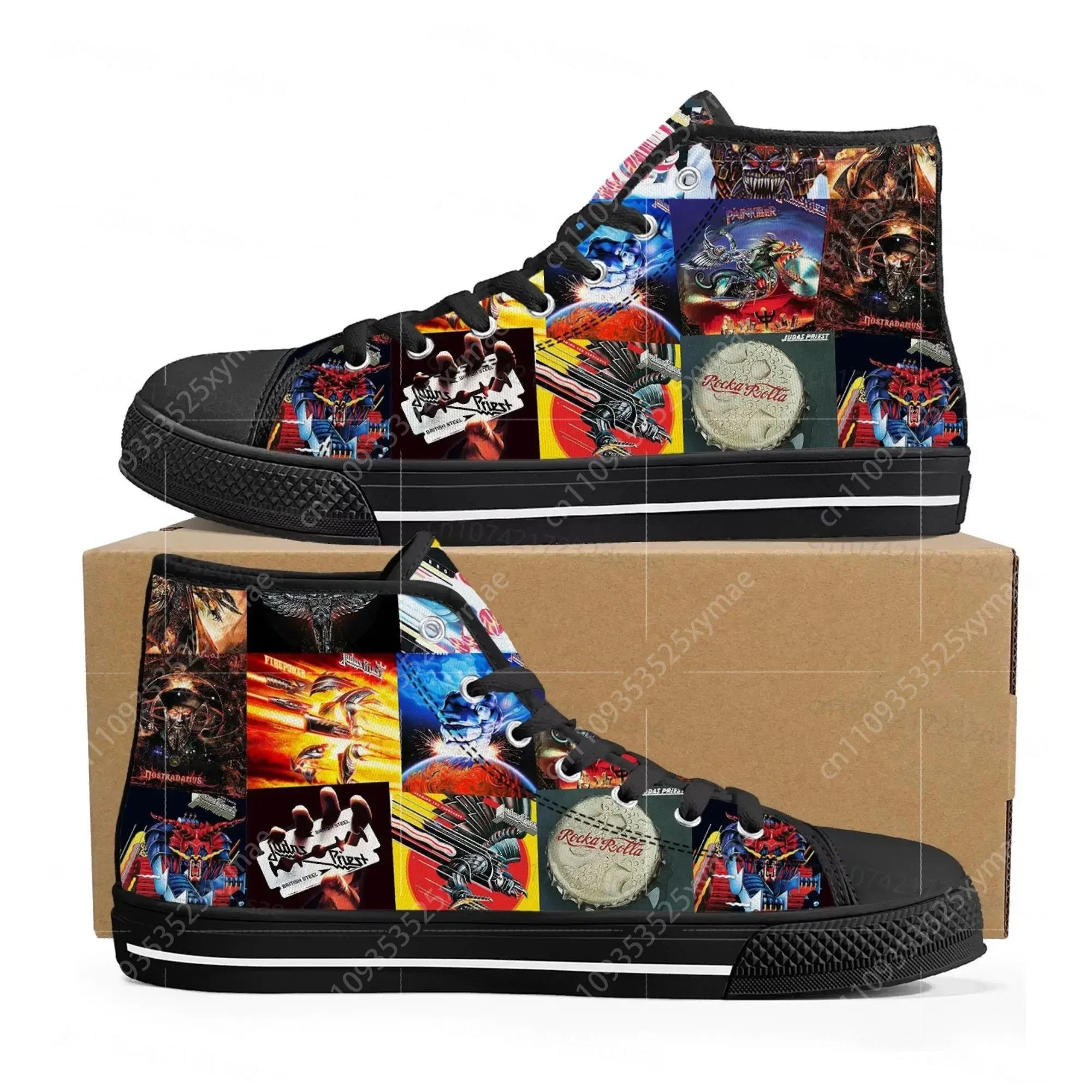 จูดาส พรีสต์ วงร็อคเฮฟวีเมทัล  - Men'S Shoes Qn บทวิจารณ์และราคา