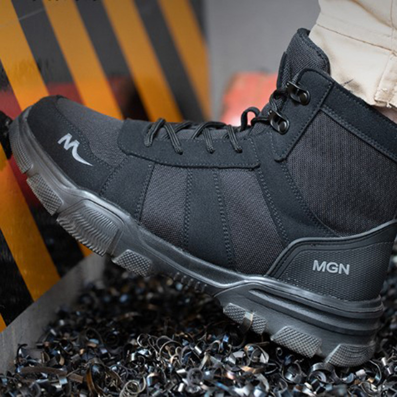 รองเท้าทํางานทําลายความปลอดภัย - Work Boot Steel Toe บทวิจารณ์และราคา