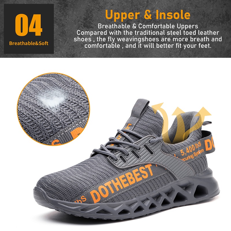 รองเท้าเซฟตี้หัวเหล็กสำหรับผู้ - Work Boot Steel Toe บทวิจารณ์และราคา